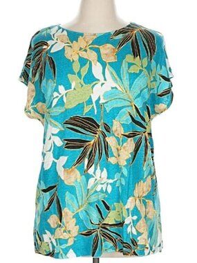 Chico's Tropical Print Top size 3 US XL 16
